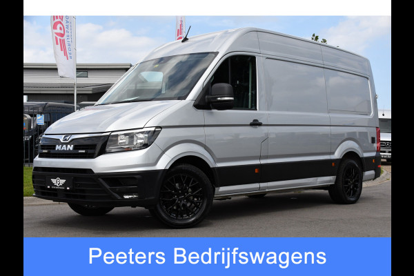 MAN TGE 3.140 35 2.0 L3H3 PB Edition Adaptieve Cruise, Carplay, Camera, Clima, NAVI, 140pk Automaat,  Massage stoel, Uniek!