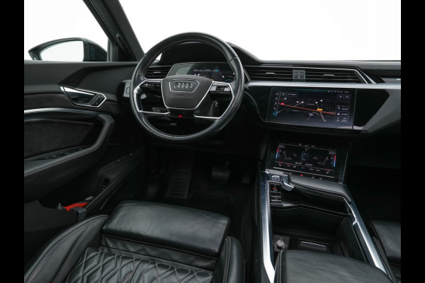Audi e-tron 55 Quattro Advanced 95 kWh [ 3-Fase ] (INCL-BTW) Aut.*PANO | DESIGN-LEATHER | FULL-LED | BANG&OLUFSEN-AUDIO | ADAPTIVE-CRUISE | MEMORY-PACK | BLIND-SPOT | TOP-VIEW | KEYLESS | HEATED-SPORTSEATS | TOWBAR | 21''ALU*