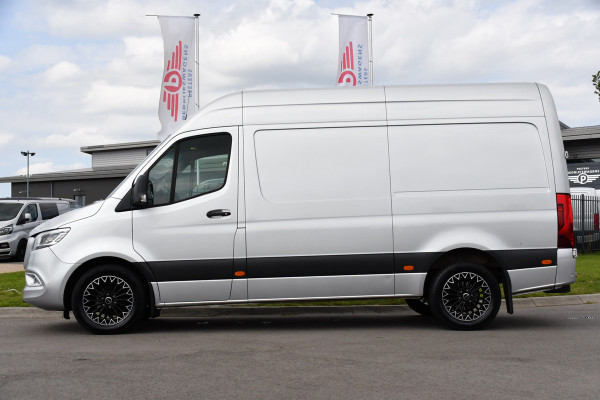 Mercedes-Benz Sprinter 319 V6 3.0 CDI L2H2 PB Edition 360 Camera, Camera, Carplay, LED, Leder, 10,5'' Mbux, Standkachel, Trekhaak, Uniek!