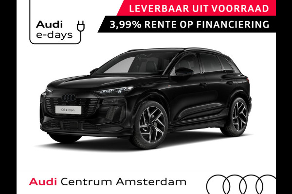 Audi Q6 e-tron Launch edition e-tron perf 100Kwh 225 kW / 306 PK S-edition | Pano| Head-up display | B&O | Adaptive cruise control | Luchtvering | S-sportstoelen
