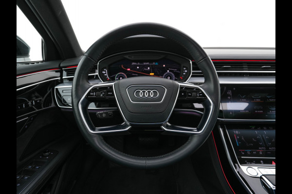 Audi A8 60 TFSI-E Quattro Lang Pro Line Plus (INCL-BTW) *PANO | LUXURY-LEATHER | MATRIX-LED | ADAPTIVE-CRUISE | BLIND-SPOT | SOFT-CLOSE | BANG&OLUFSEN | TOP-VIEW | MEMORY-PACK | MASSAGE | KEYLESS | DIGI-COCKPIT | NAVI-FULLMAP | 20''ALU