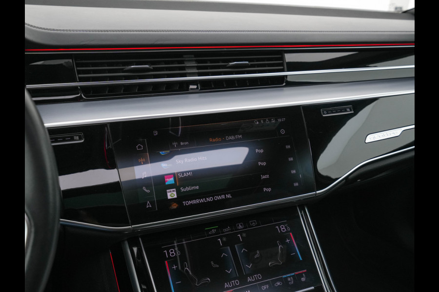 Audi A8 60 TFSI-E Quattro Lang Pro Line Plus (INCL-BTW) *PANO | LUXURY-LEATHER | MATRIX-LED | ADAPTIVE-CRUISE | BLIND-SPOT | SOFT-CLOSE | BANG&OLUFSEN | TOP-VIEW | MEMORY-PACK | MASSAGE | KEYLESS | DIGI-COCKPIT | NAVI-FULLMAP | 20''ALU