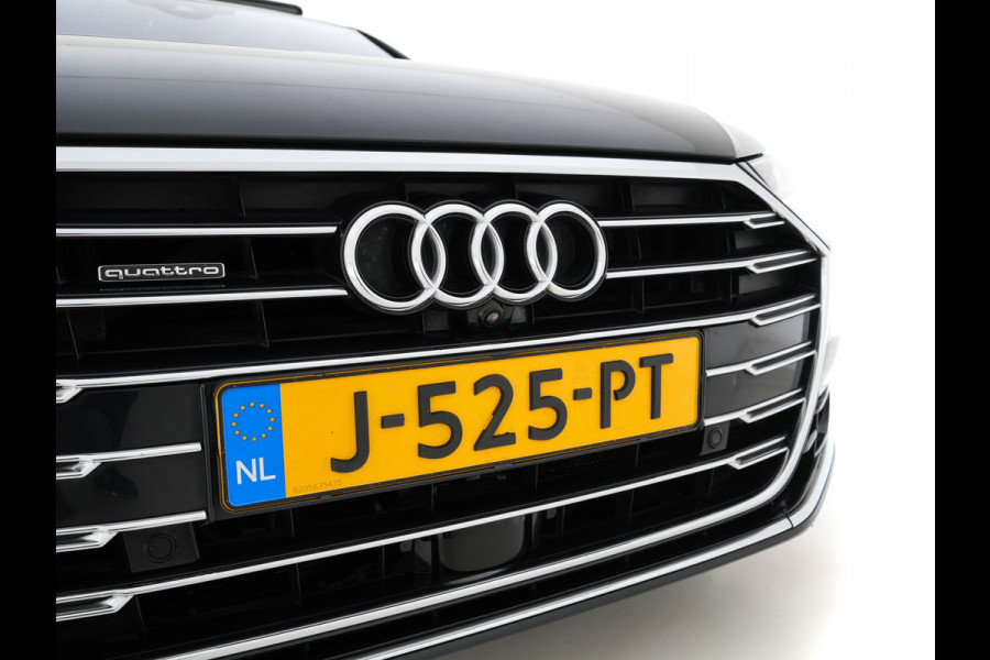 Audi A8 60 TFSI-E Quattro Lang Pro Line Plus (INCL-BTW) *PANO | LUXURY-LEATHER | MATRIX-LED | ADAPTIVE-CRUISE | BLIND-SPOT | SOFT-CLOSE | BANG&OLUFSEN | TOP-VIEW | MEMORY-PACK | MASSAGE | KEYLESS | DIGI-COCKPIT | NAVI-FULLMAP | 20''ALU