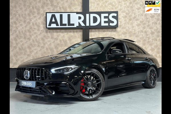 Mercedes-Benz CLA-Klasse AMG 45 S 4MATIC+ | Stoelverkoeling | pano | burmester | kuipstoelen | keyless