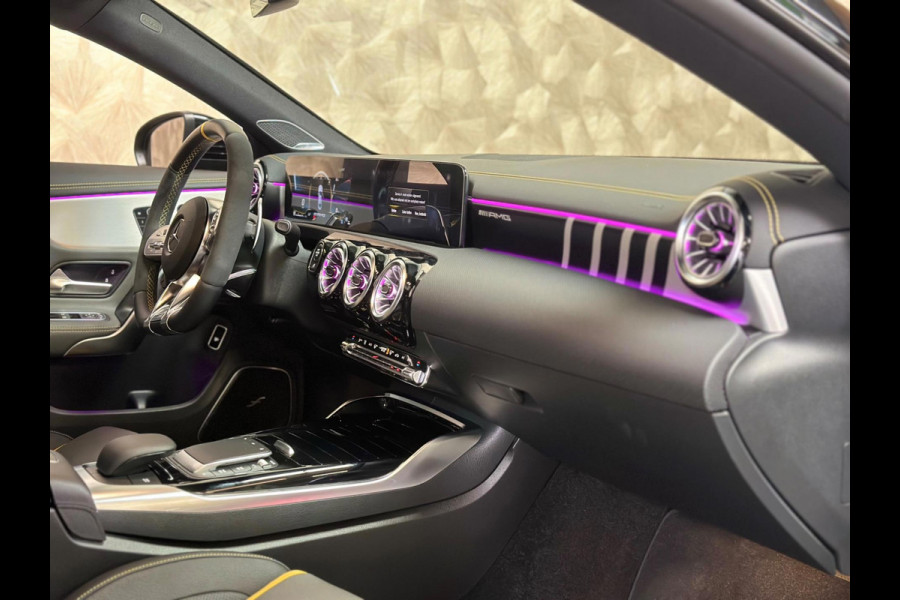 Mercedes-Benz CLA-Klasse AMG 45 S 4MATIC+ | Stoelverkoeling | pano | burmester | kuipstoelen | keyless