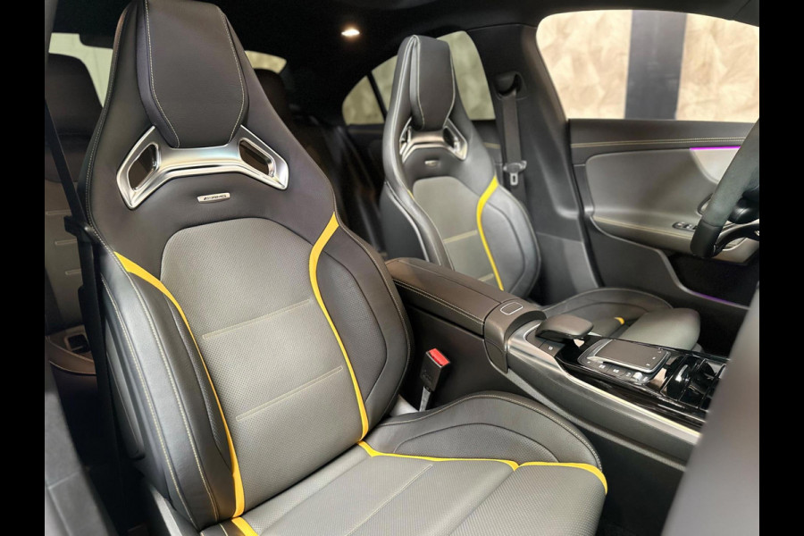 Mercedes-Benz CLA-Klasse AMG 45 S 4MATIC+ | Stoelverkoeling | pano | burmester | kuipstoelen | keyless
