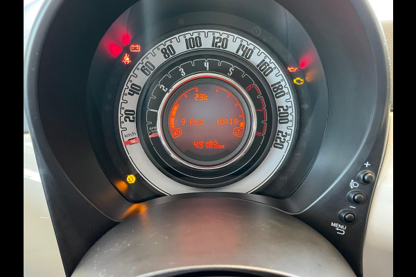 Fiat 500C 1.2 Popstar Cabrio | 15" Alu Velgen | USB/Aux aansluiting | Stuurwielbediening Alarm systeem