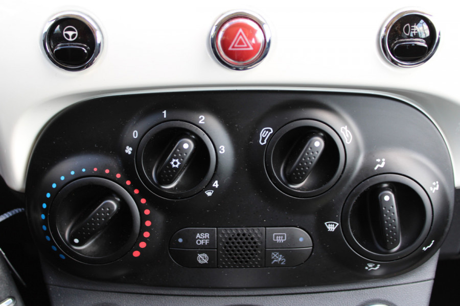 Fiat 500C 1.2 Popstar Cabrio | 15" Alu Velgen | USB/Aux aansluiting | Stuurwielbediening Alarm systeem