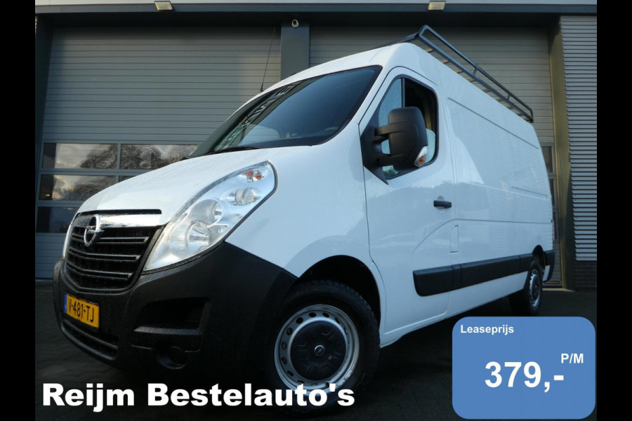 Opel Movano 2.3 CDTI 145pk L2H2 Airco. Trekhaak, Imperiaal, 3-Zits.