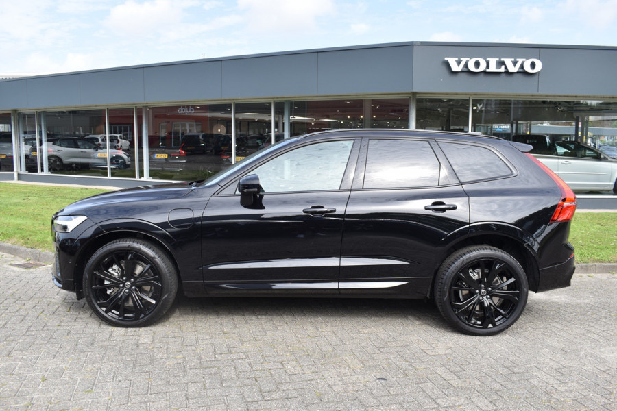 Volvo XC60 T6 350PK Plug-in hybrid AWD Plus Black Edition | 4000.- voorraadkorting| Panodak | H&K | 360 Camera | 21"LMV | ACC