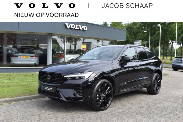 Volvo XC60 T6 350PK Plug-in hybrid AWD Plus Black Edition | 4000.- voorraadkorting| Panodak | H&K | 360 Camera | 21"LMV | ACC