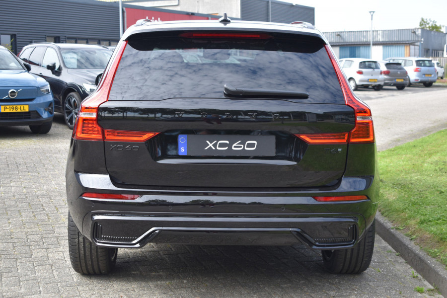 Volvo XC60 T6 350PK Plug-in hybrid AWD Plus Black Edition | 4000.- voorraadkorting| Panodak | H&K | 360 Camera | 21"LMV | ACC