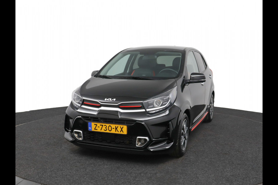 Kia Picanto 1.0 DPi GT-Line Apple Carplay/Android Auto - Cruise Control - Climate Control - Lederen Bekleding - Navigatie - Fabrieksgarantie tot 05-2031