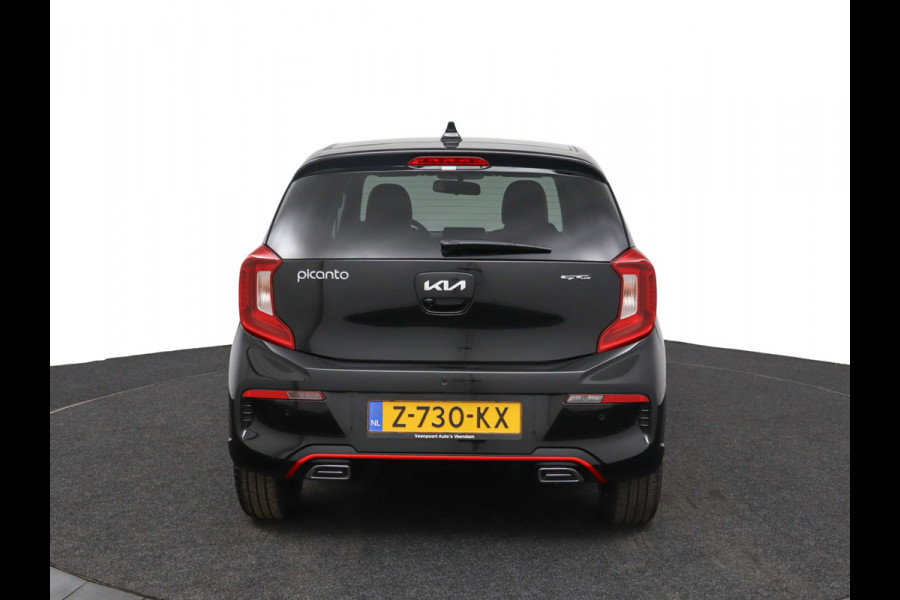 Kia Picanto 1.0 DPi GT-Line Apple Carplay/Android Auto - Cruise Control - Climate Control - Lederen Bekleding - Navigatie - Fabrieksgarantie tot 05-2031