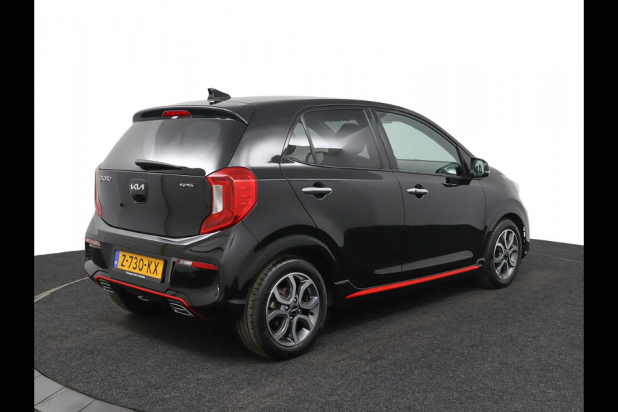 Kia Picanto 1.0 DPi GT-Line Apple Carplay/Android Auto - Cruise Control - Climate Control - Lederen Bekleding - Navigatie - Fabrieksgarantie tot 05-2031