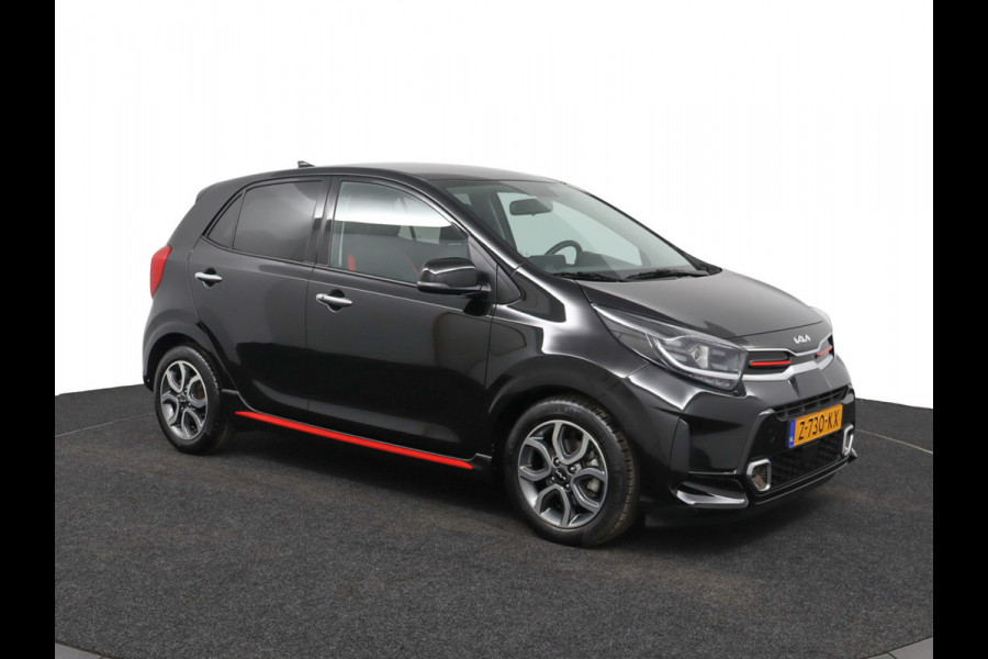 Kia Picanto 1.0 DPi GT-Line Apple Carplay/Android Auto - Cruise Control - Climate Control - Lederen Bekleding - Navigatie - Fabrieksgarantie tot 05-2031