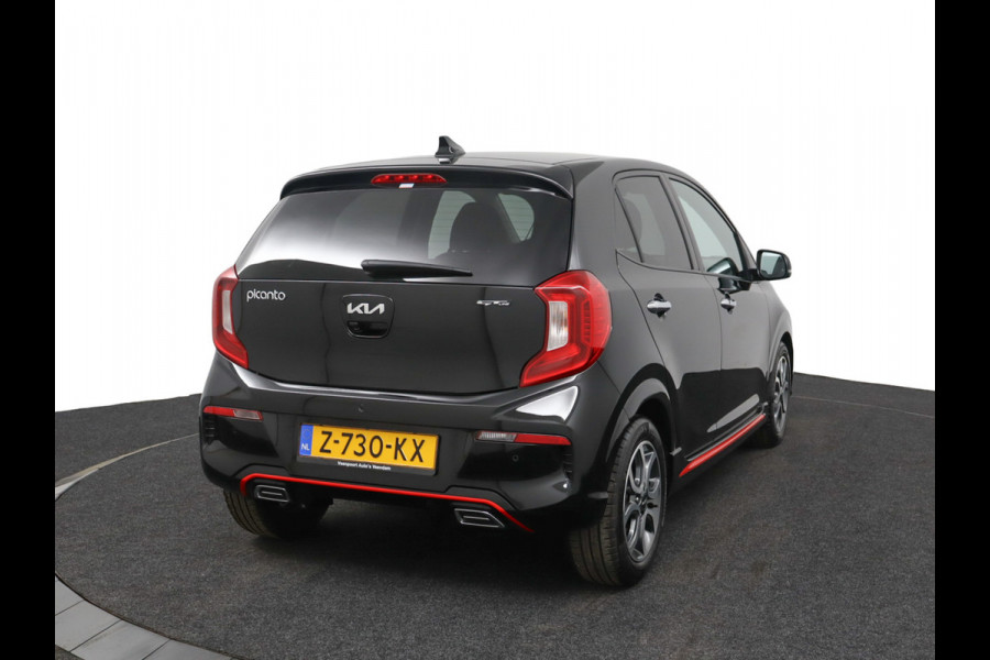 Kia Picanto 1.0 DPi GT-Line Apple Carplay/Android Auto - Cruise Control - Climate Control - Lederen Bekleding - Navigatie - Fabrieksgarantie tot 05-2031