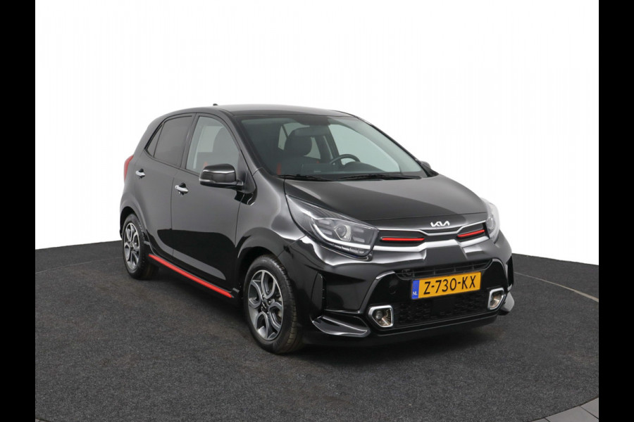Kia Picanto 1.0 DPi GT-Line Apple Carplay/Android Auto - Cruise Control - Climate Control - Lederen Bekleding - Navigatie - Fabrieksgarantie tot 05-2031