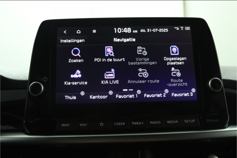 Kia Picanto 1.0 DPi GT-Line Apple Carplay/Android Auto - Cruise Control - Climate Control - Lederen Bekleding - Navigatie - Fabrieksgarantie tot 05-2031