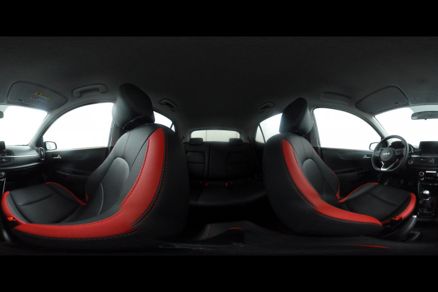 Kia Picanto 1.0 DPi GT-Line Apple Carplay/Android Auto - Cruise Control - Climate Control - Lederen Bekleding - Navigatie - Fabrieksgarantie tot 05-2031