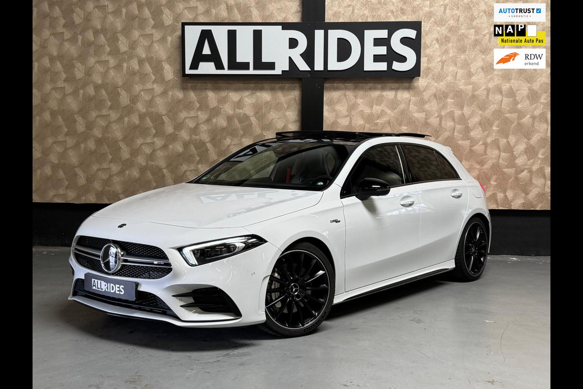 Mercedes-Benz A-Klasse AMG A35 4MATIC Edition 1 l Kuipstoelen l HUD l Memory l Burmester l 360 camera Mercedes-Benz A-Klasse AMG A35 4MATIC Edition 1 l Kuipstoelen l HUD l Memory l Burmester l 360 camera