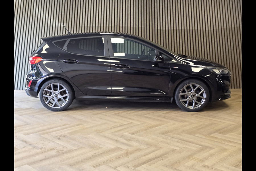 Ford Fiesta 1.0 EcoBoost Hybrid ST-Line 155PK! APPLE CARPLAY CARBON CRUISE CONTROL LANE ASSIST STUURVERW STOELVERW VOORRUITVERW