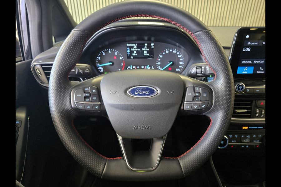 Ford Fiesta 1.0 EcoBoost Hybrid ST-Line 155PK! APPLE CARPLAY CARBON CRUISE CONTROL LANE ASSIST STUURVERW STOELVERW VOORRUITVERW