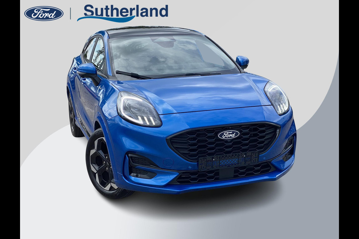 Ford Puma 1.0 EcoBoost Hybrid ST-Line X 155pk Automaat | Panoramadak | Afneembare trekhaak | Winter Pack | Adaptive cruise control | 360 graden camera | Bang&Olufsen | Elektrsiche achterklep | Matrix LED Ford Puma 1.0 EcoBoost Hybrid ST-Line X 155pk Automaat | Panoramadak | Afneembare trekhaak | Winter Pack | Adaptive cruise control | 360 graden camera | Bang&Olufsen | Elektrsiche achterklep | Matrix LED