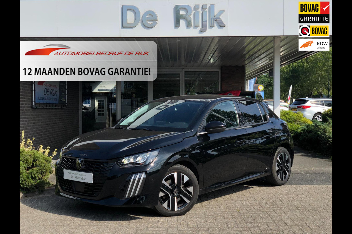 Peugeot 208 1.2 PureTech Allure | Half leder, Virt. Cockp., Navi, 360 Camera, ACC, Climate | Facelift model! |
