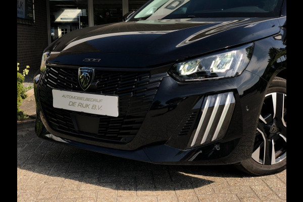 Peugeot 208 1.2 PureTech Allure | Half leder, Virt. Cockp., Navi, 360 Camera, ACC, Climate | Facelift model! |