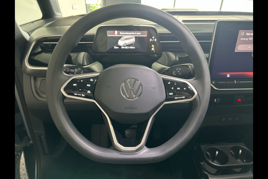 Volkswagen ID. Buzz Pro 86 kWh Lang 7 persoons | Warmtepomp | Verwarmbaar stuurwiel | Apple carplay & Android auto! |