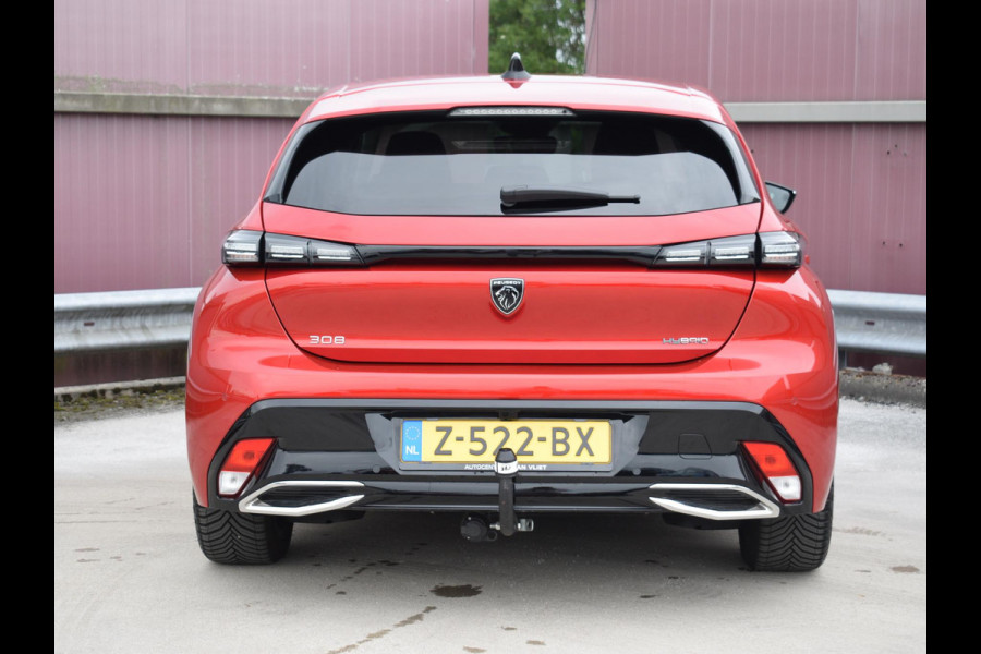 Peugeot 308 1.6 Plug-in Hybrid 180 Allure TREKHAAK | NAVI & CARPLAY | CAMERA MET SENSOREN | E.C.C. |