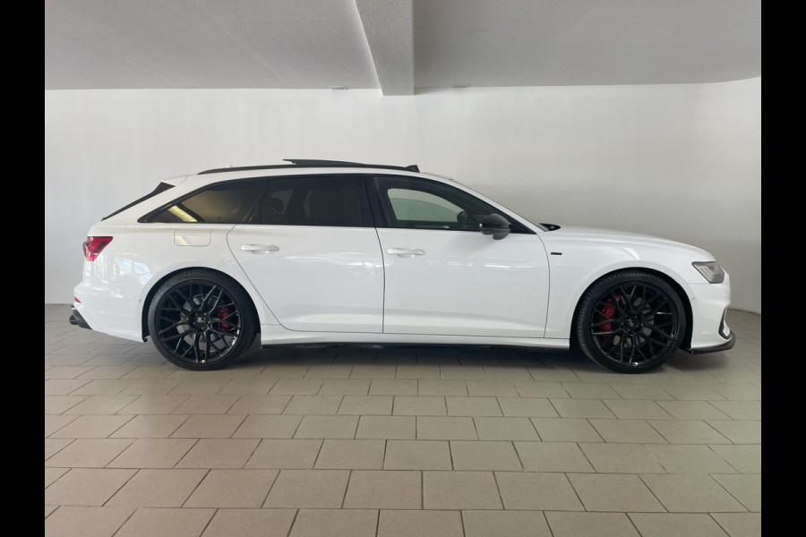 Audi A6 Avant 55 TFSI e quattro Competition 367PK AIRCO NAVI CRUISE BT CAMERA STOELVERW VELGEN DIG TELLER VELGEN 21INCH NIEUWSTAAT