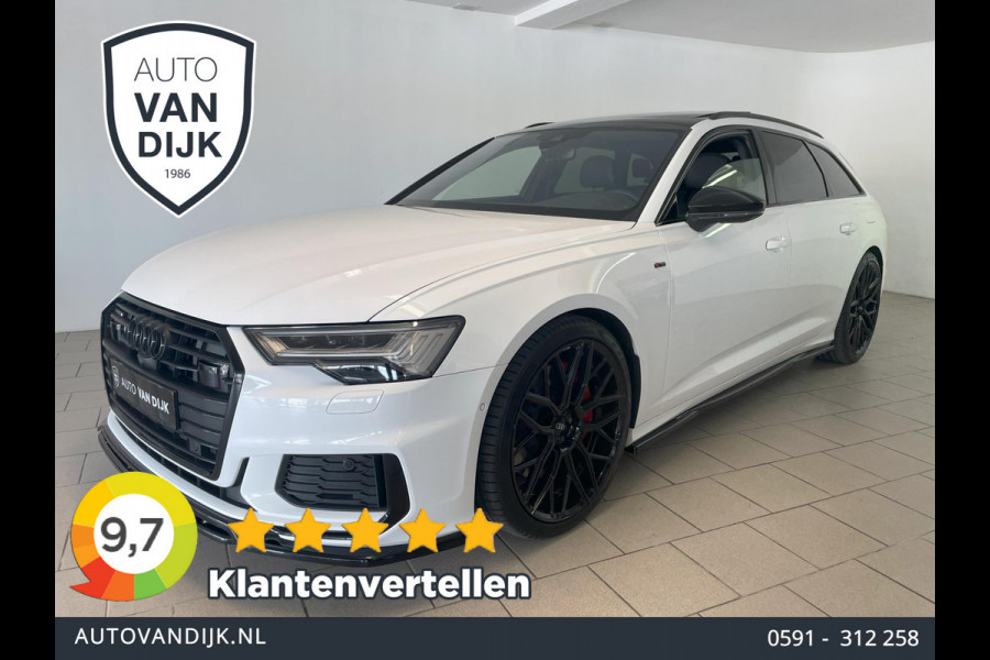 Audi A6 Avant 55 TFSI e quattro Competition 367PK AIRCO NAVI CRUISE BT CAMERA STOELVERW VELGEN DIG TELLER VELGEN 21INCH NIEUWSTAAT