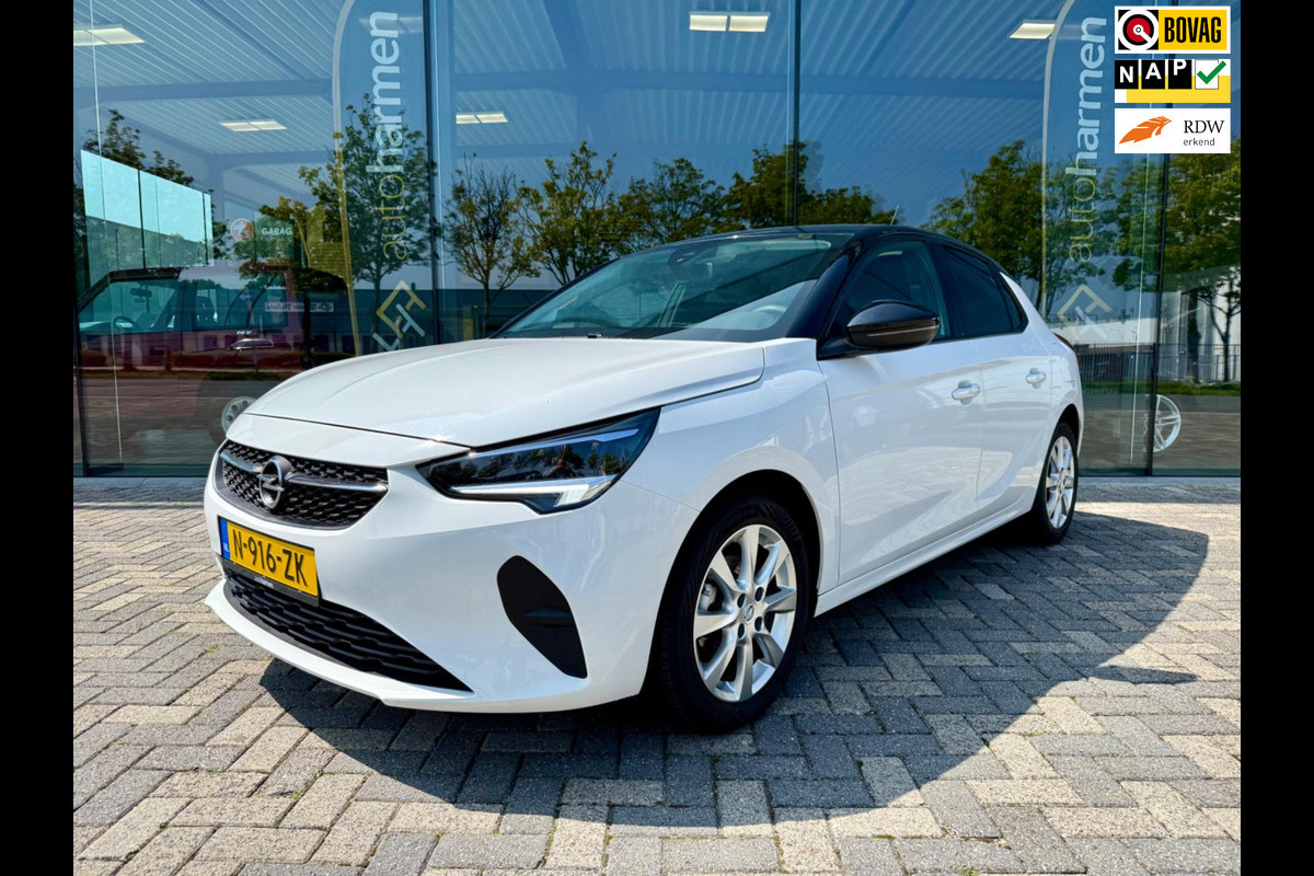 Opel Corsa 1.2 Edition 2-tone, NAP, 1e eigenaar, CarPlay, LED, Camera, PDC Opel Corsa 1.2 Edition 2-tone, NAP, 1e eigenaar, CarPlay, LED, Camera, PDC