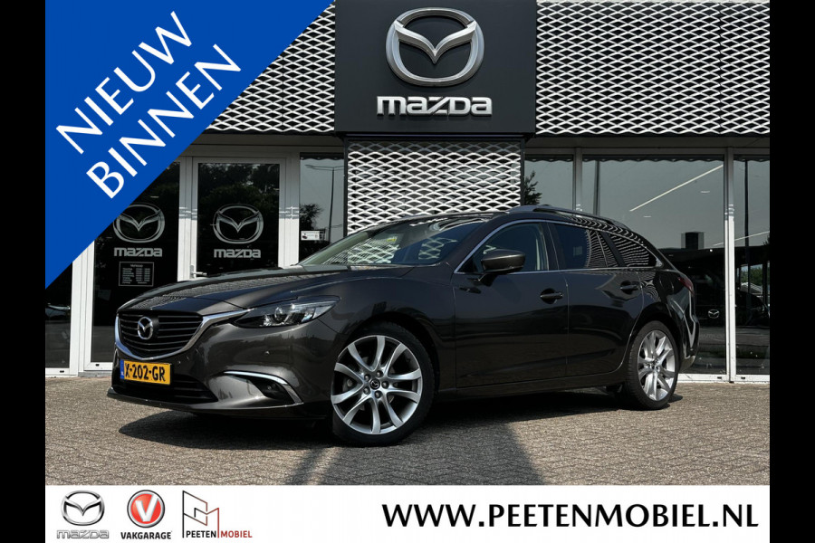 Mazda 6 Sportbreak 2.0 SkyActiv-G 165 TS+ | Apple/Android Carplay | Achteruitrij Camera | 19 Inch |