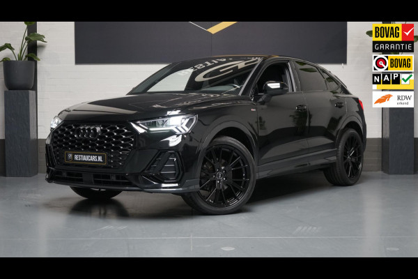 Audi Q3 Sportback 35 TFSI 3x S-Line Black Optik AUTOMAAT-ACC-CAMERA-DRIVE SELECT-KEYLESS-MATRIX LED-NAVIGATIE