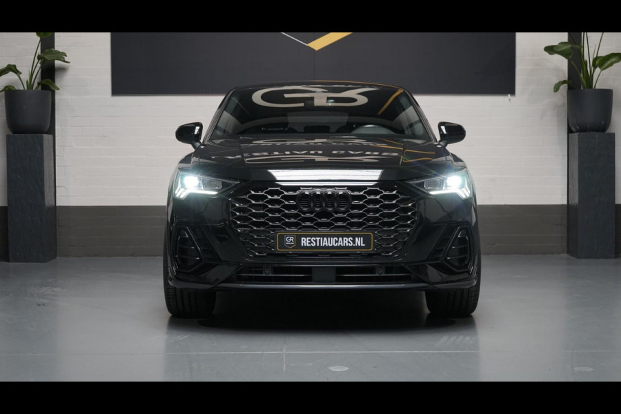 Audi Q3 Sportback 35 TFSI 3x S-Line Black Optik AUTOMAAT-ACC-CAMERA-DRIVE SELECT-KEYLESS-MATRIX LED-NAVIGATIE