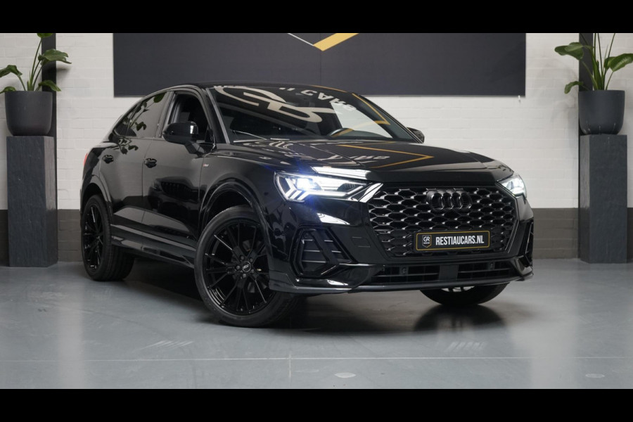 Audi Q3 Sportback 35 TFSI 3x S-Line Black Optik AUTOMAAT-ACC-CAMERA-DRIVE SELECT-KEYLESS-MATRIX LED-NAVIGATIE