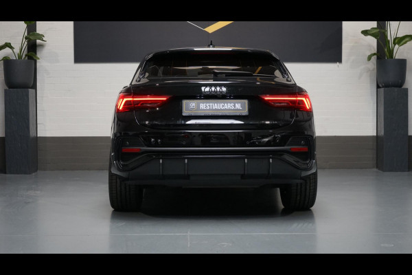 Audi Q3 Sportback 35 TFSI 3x S-Line Black Optik AUTOMAAT-ACC-CAMERA-DRIVE SELECT-KEYLESS-MATRIX LED-NAVIGATIE
