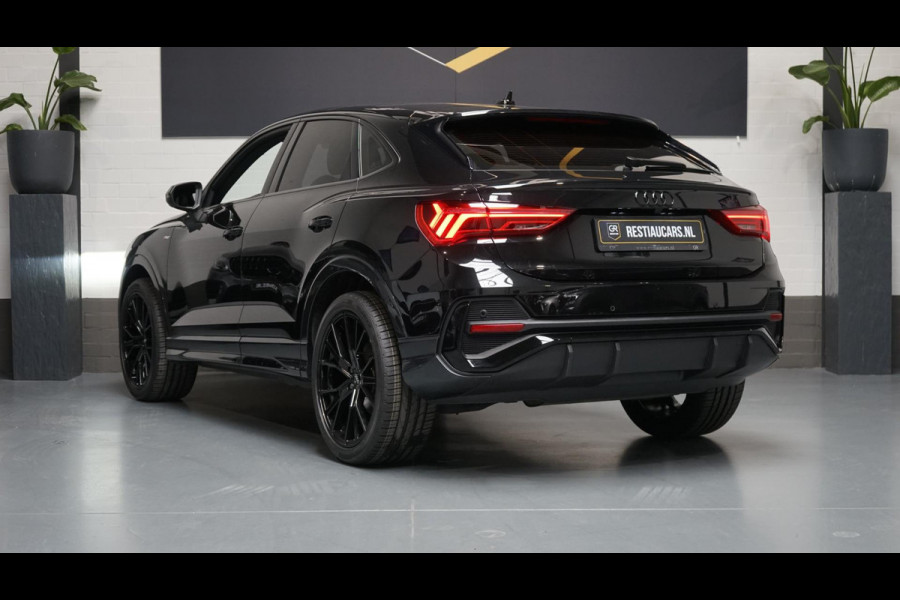 Audi Q3 Sportback 35 TFSI 3x S-Line Black Optik AUTOMAAT-ACC-CAMERA-DRIVE SELECT-KEYLESS-MATRIX LED-NAVIGATIE