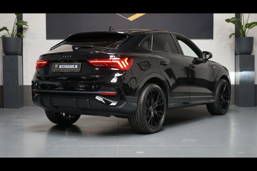 Audi Q3 Sportback 35 TFSI 3x S-Line Black Optik AUTOMAAT-ACC-CAMERA-DRIVE SELECT-KEYLESS-MATRIX LED-NAVIGATIE