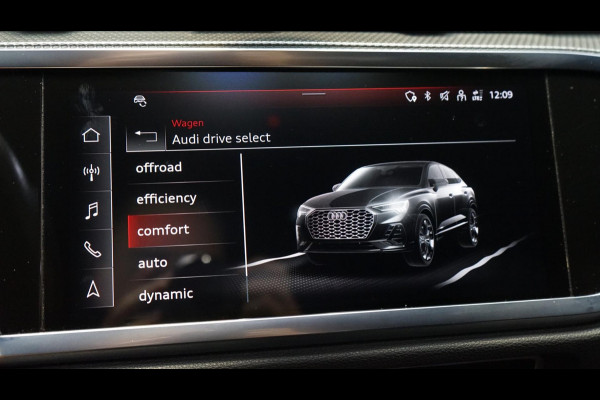 Audi Q3 Sportback 35 TFSI 3x S-Line Black Optik AUTOMAAT-ACC-CAMERA-DRIVE SELECT-KEYLESS-MATRIX LED-NAVIGATIE