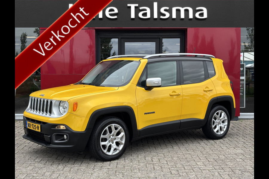 Jeep Renegade 1.4 MultiAir Limited Automaat | Leren bekleding | Navigatie | Cruise Control