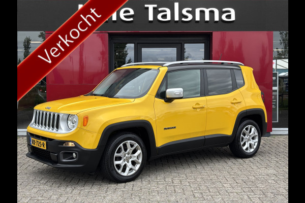 Jeep Renegade 1.4 MultiAir Limited Automaat | Leren bekleding | Navigatie | Cruise Control