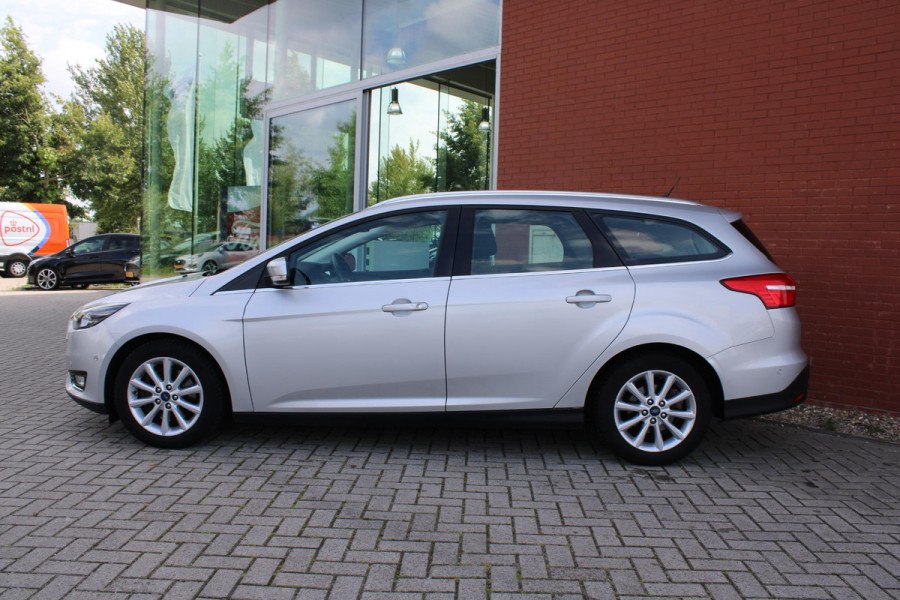 Ford FOCUS Wagon 1.5 EcoBoost 150 PK Titanium | Trekhaak | 1500 KG Trekgewicht | Navigatie | PDC V + A | Climate Control | Cruise Control | Voorruitverwarming | Dealeronderhouden