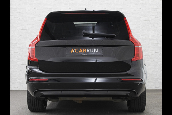 Volvo XC90 T8 R 455PK Long Range Ultimate Dark | Luchtvering | Bowers & Wilkins | 360 Camera | Panorama | Pilot-Assist | R-Design | ACC | Stoelventilatie | Trekhaak | Head-Up | Keyless-Entry | Sportstoelen | Memory | Standkachel | Stuurverwarming | Full-LED | Zonwering | BLIS | Carplay |