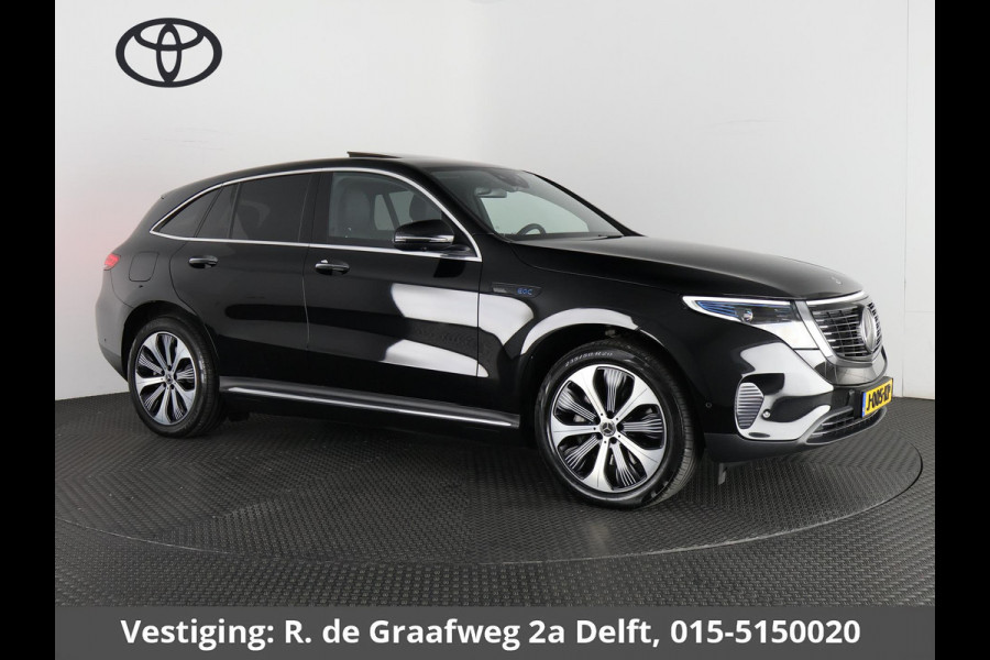 Mercedes-Benz EQC 400 4MATIC Premium Plus 80 kWh | Wide-screen | Schuif-/Kanteldak | Navigatie | 360°camera |