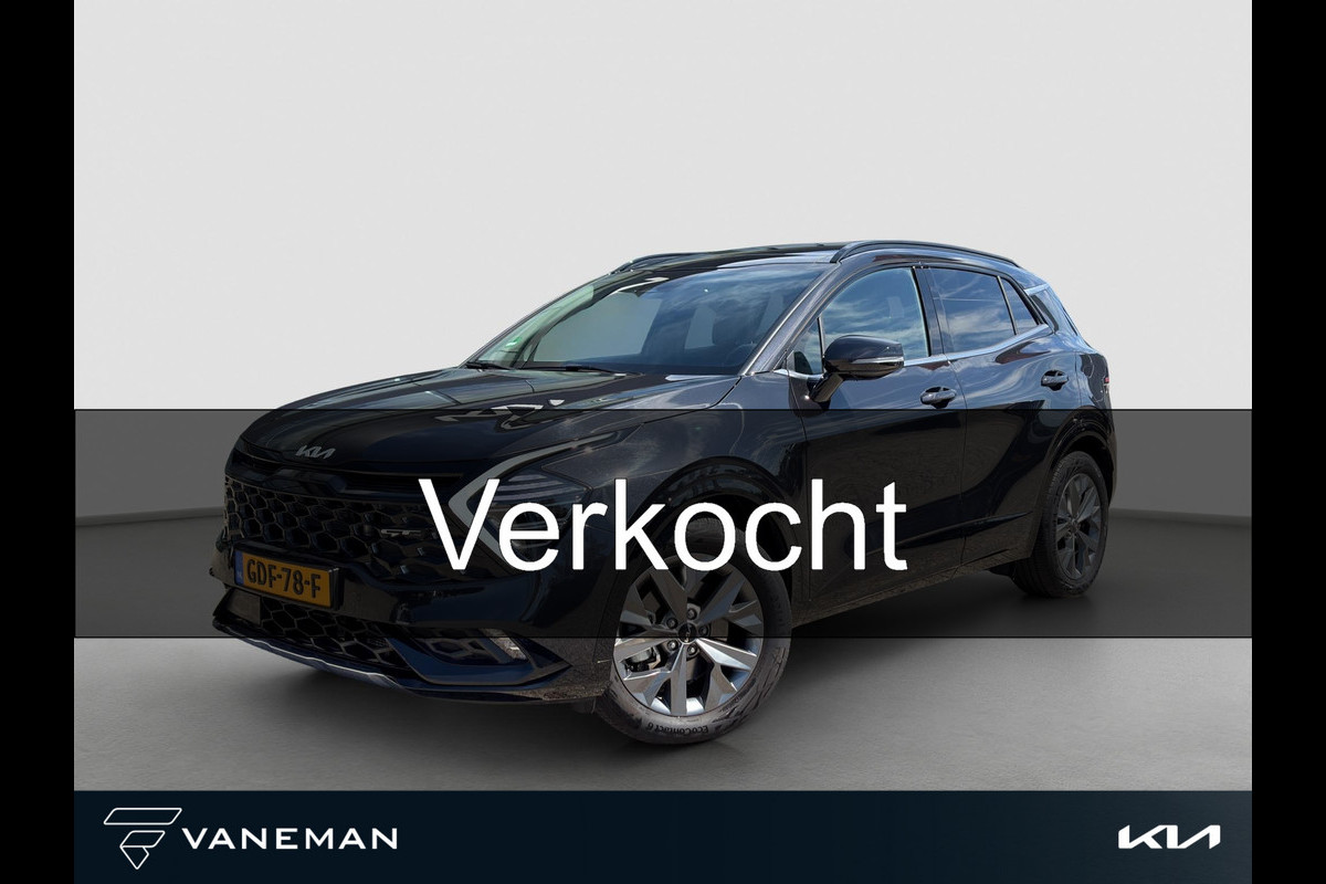 Kia Sportage 1.6 T-GDi Hybrid GT-Line Automaat | Camera | Cruise | Apple Carplay & Android Auto | Stoel & Stuurverwarming | Pano | Elektrische Stoelen | Sensoren |