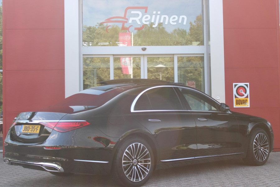 Mercedes-Benz S-Klasse 580e 4MATIC AMG LINE 510PK | PANORAMISCH SCHUIF / KANTELDAK | 360° CAMERA | BURMESTER PREMIUM AUDIO | NAPPA LEDEREN BEKLEDING | VOORSTOELEN ELEKTRISCH VERSTELBAAR MET GEHEUGEN | VOORSTOELEN EN ACHTERBANK GEVENTILEERD / VERWARMD | MBUX AUGMENT REALITY NAVIGATIE / HEAD UPP DISPLAY | MULTIMEDIA MBUX ( ACHTERBANK TABLET | ZWARTE HEMEL BEKLEDING | AIRBALANCE PAKKET (LUCHTREINIGING SYSTEEM) | MEESTURENDE ACHTERAS |  4 ZONE CLIMATE CONTROL |  ADAPTIVE RUITERWISSER ISTALLATIE  ( MAGIC  VISION CONTROL) |